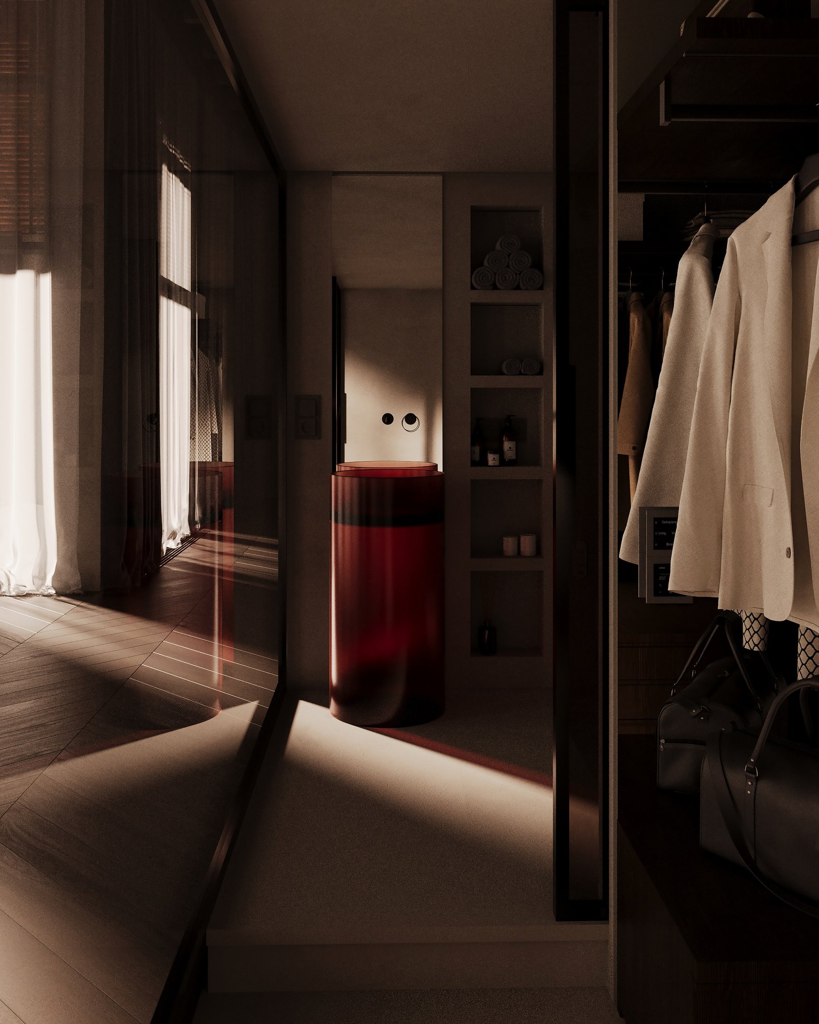 Loft Apartman — detail interiéru