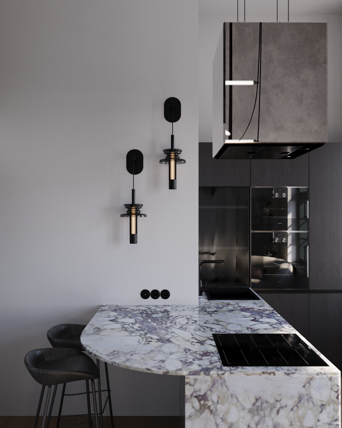 Byt 1+kk, Vršovice — kuchyňský kout